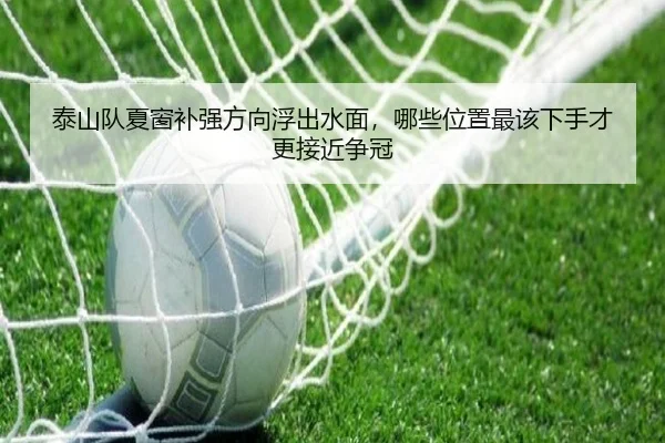 泰山队夏窗补强方向浮出水面，哪些位置最该下手才更接近争冠